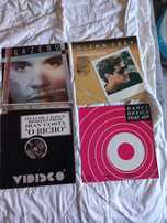 8x maxis discos em vinil de varios artistas