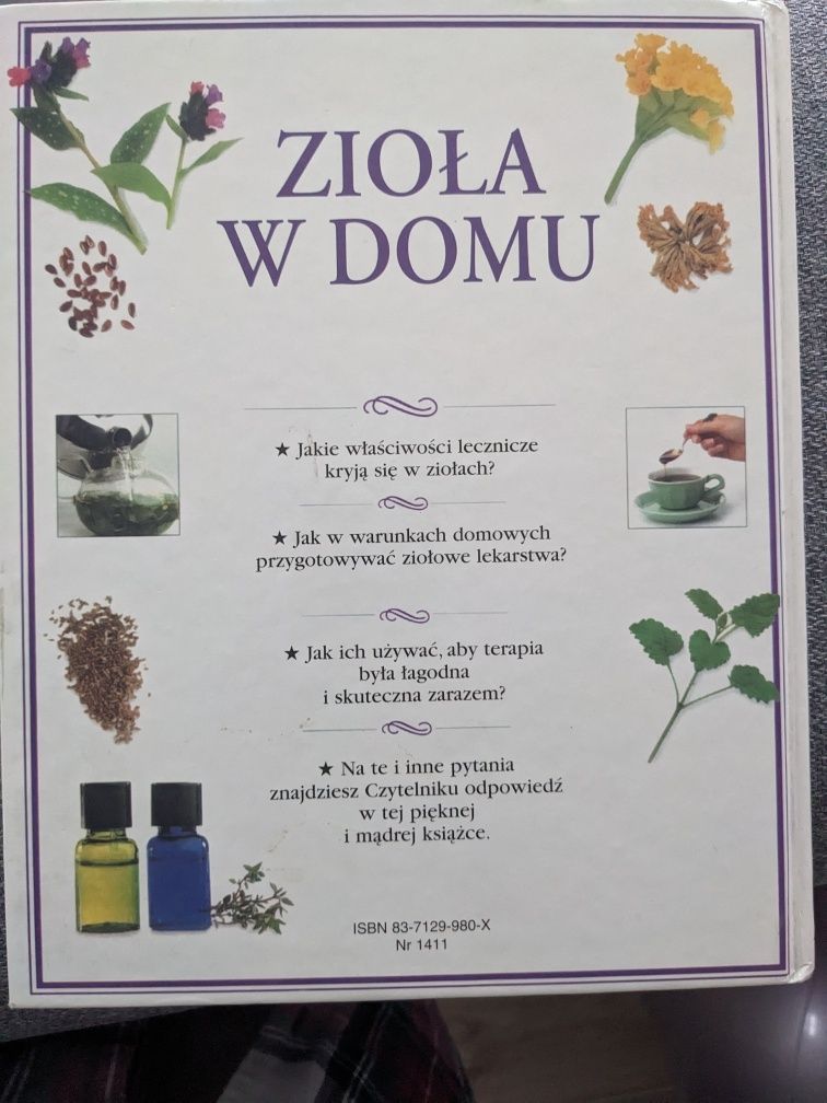 Książka "Zioła w domu"