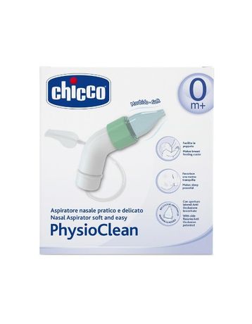 Aspirador nasal PhysioClean CHICCO - NOVO