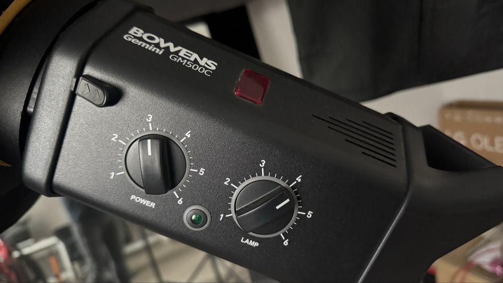 Bowens gemini GM 500 como novo