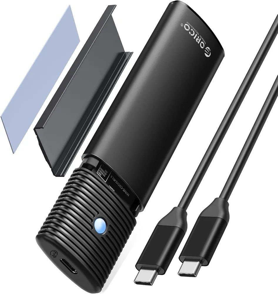 [Novo] Caixa Externa Discos M.2 Orico USB-C 3.2 Gen2 NVMe