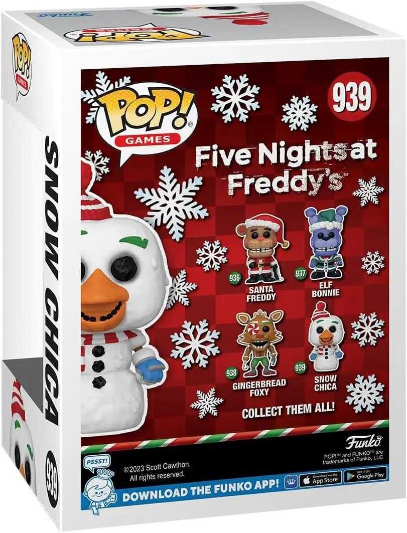 Фанко Поп Снеговик Funko Pop Five Nights Freddy's Holiday Snow Chica