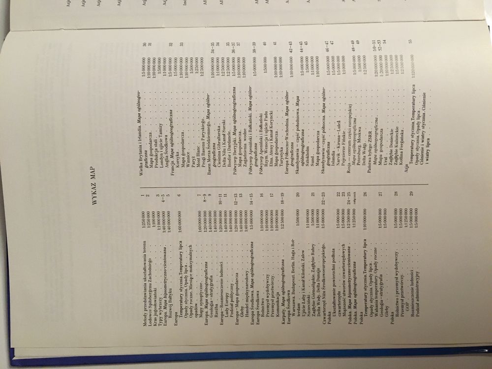 Atlas geograficzny dla szkół średnich liceum technikum