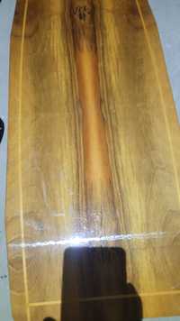 Stół drewniany prl stolik lity