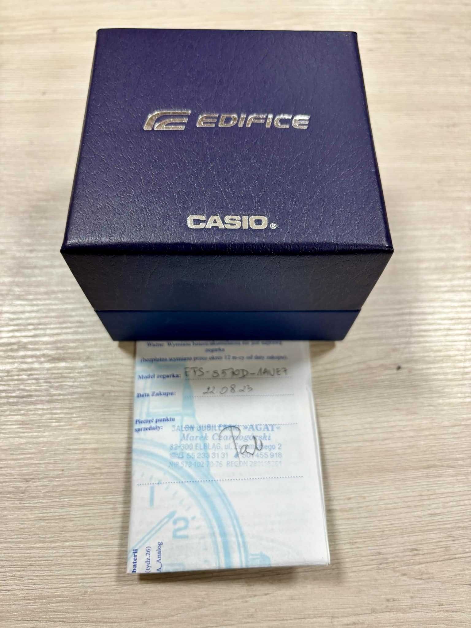 Zegarek Casio Edifice EFS-S570D-5AUEF SOLAR