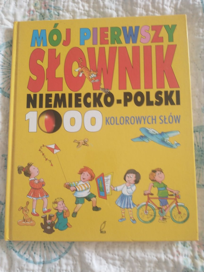 Moj pierwszy slownik niemiecko-polski -1000kolorowych słów