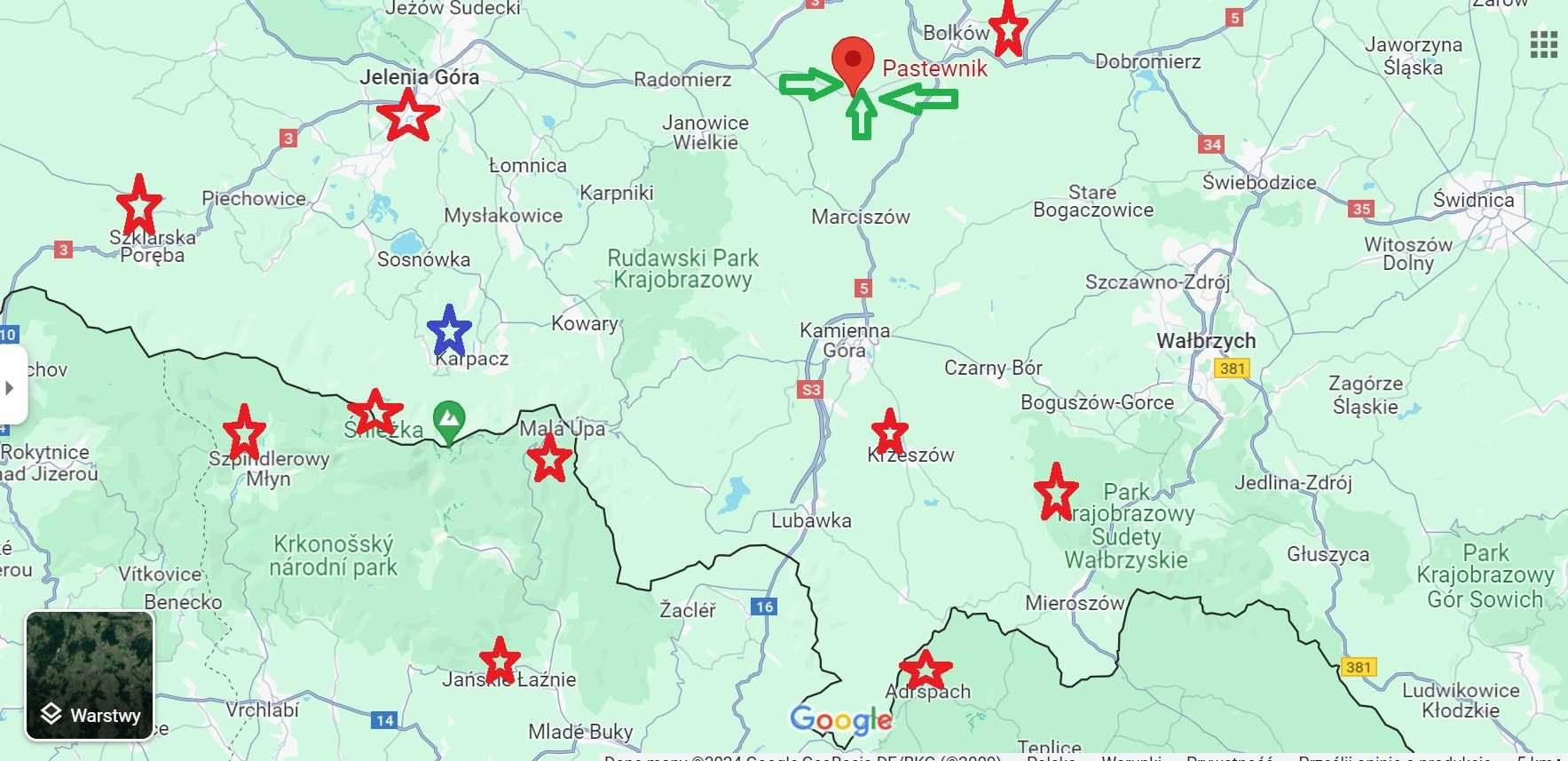 działka w górach z widokiem na Sudety - media