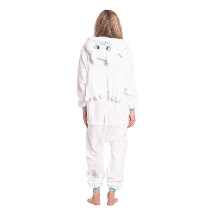 Piżama Damska Kombinezon Kigurumi Onesie Szczerbatek Biały 175-185 XL
