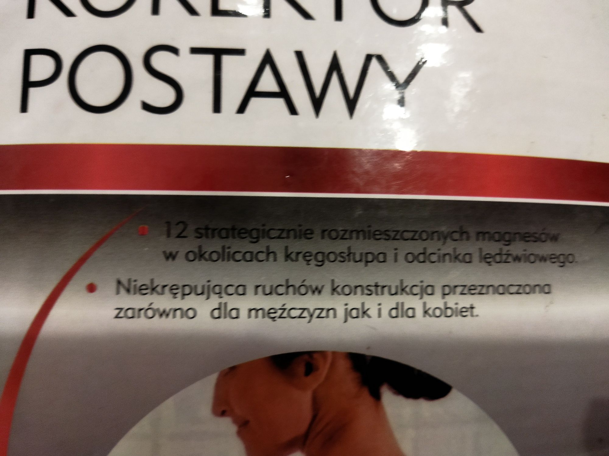 Korektor postawy uniwersalny