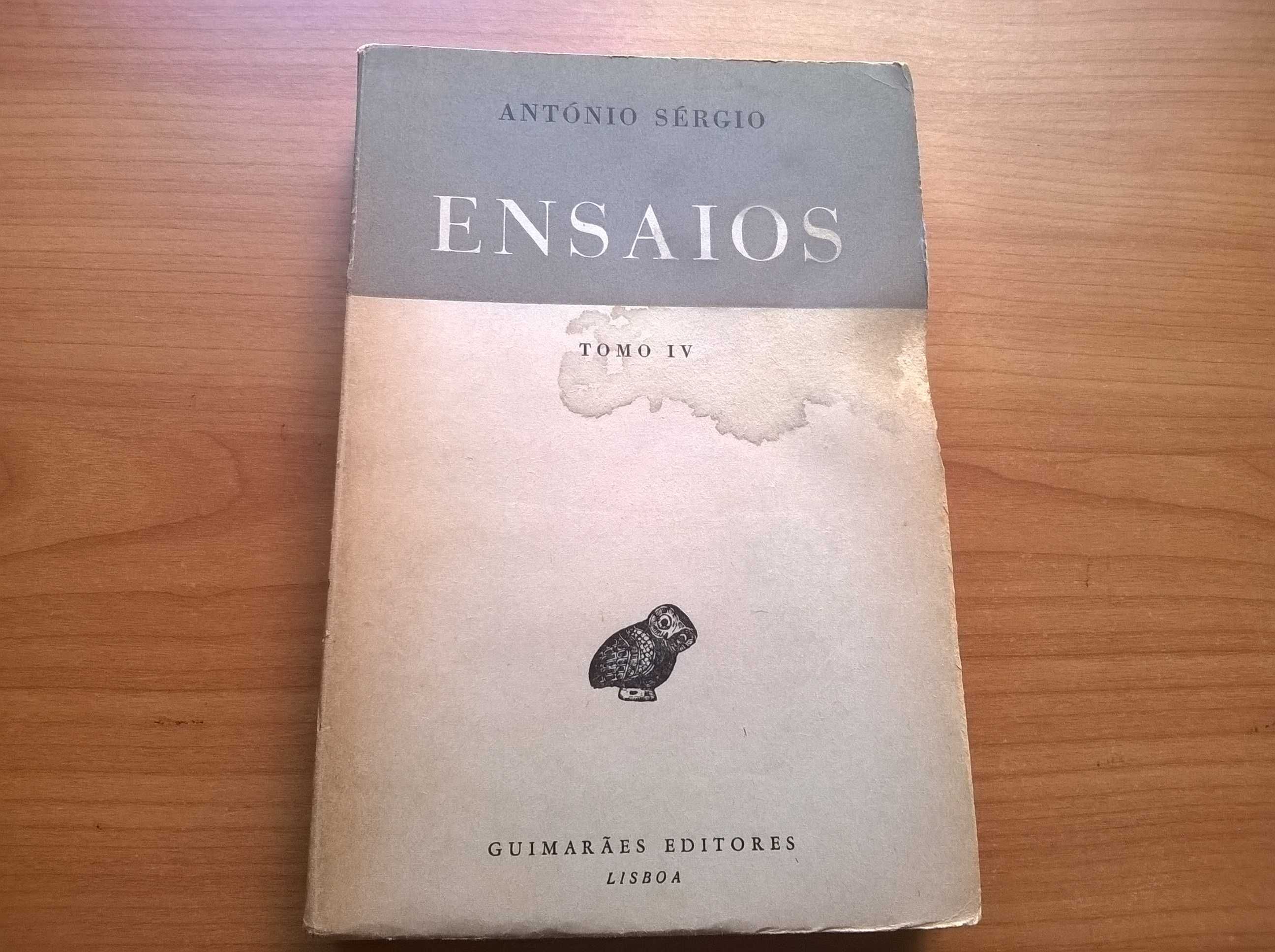 " Ensaios " Tomo IV - António Sérgio (portes grátis)
