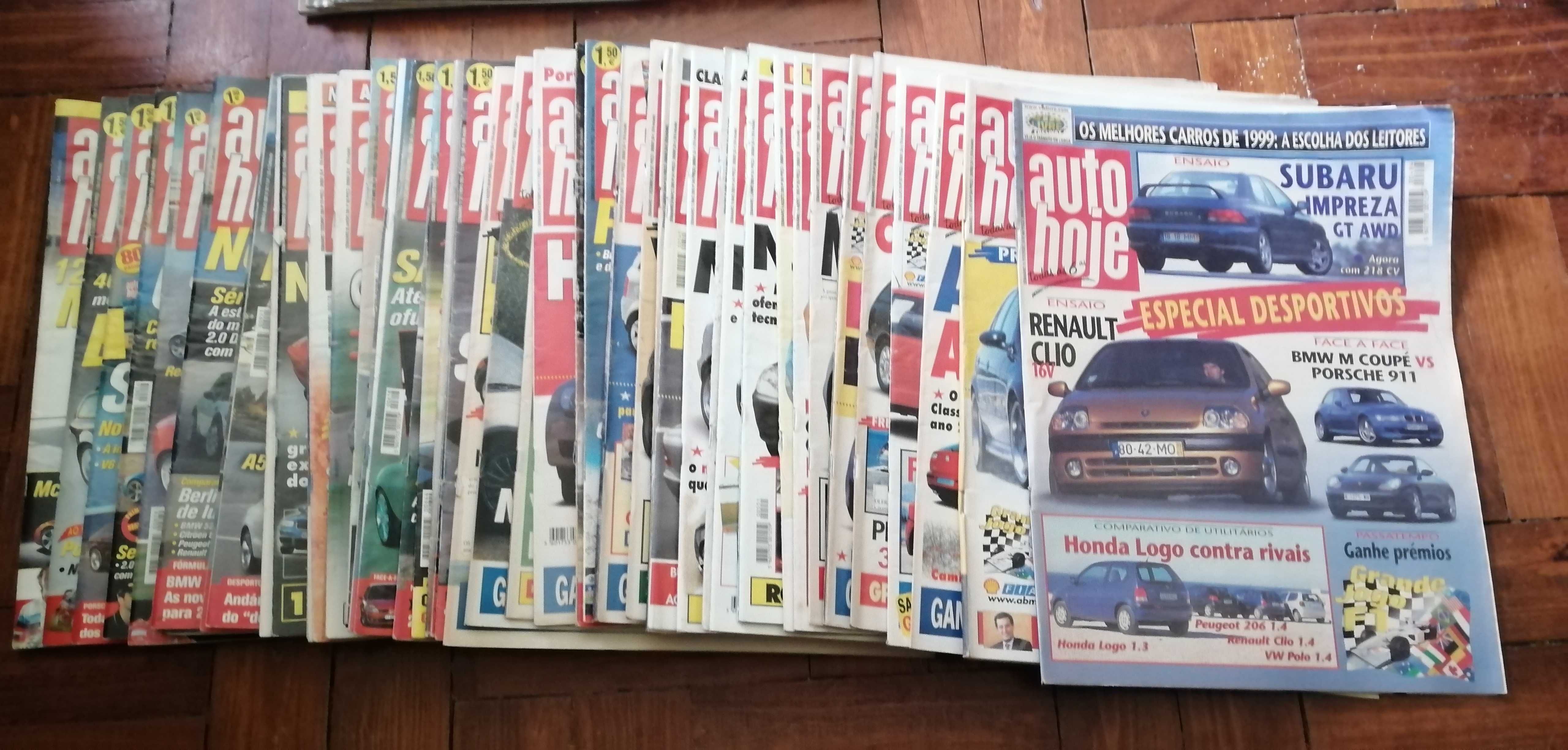 Revistas Auto Hoje e Auto Focus