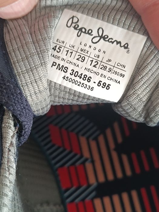 Pepe Jeans r.45 (29 cm) waterproof męskie buty sportowe