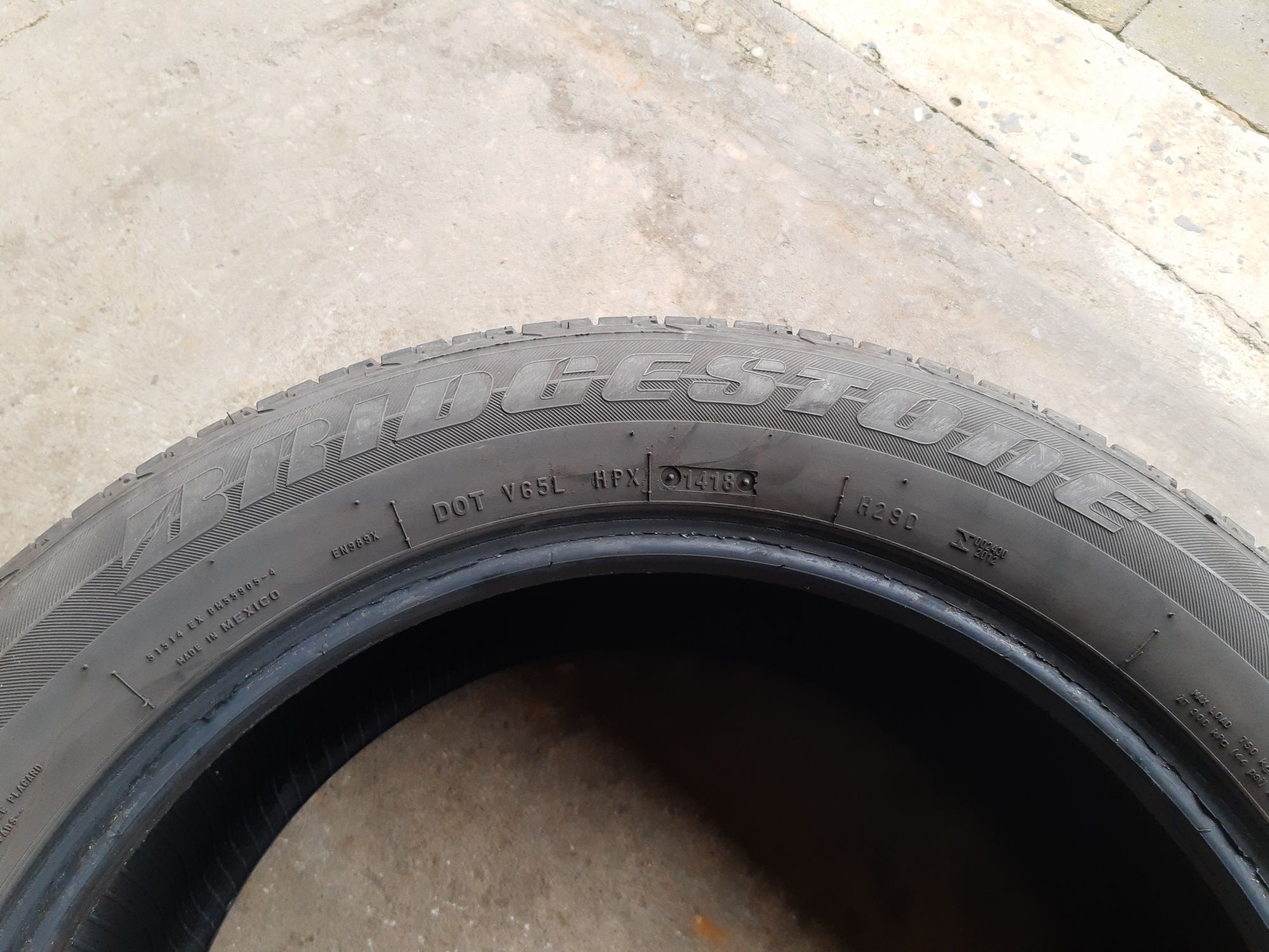 Komplet opon letnich Bridgestone 225/55 R18