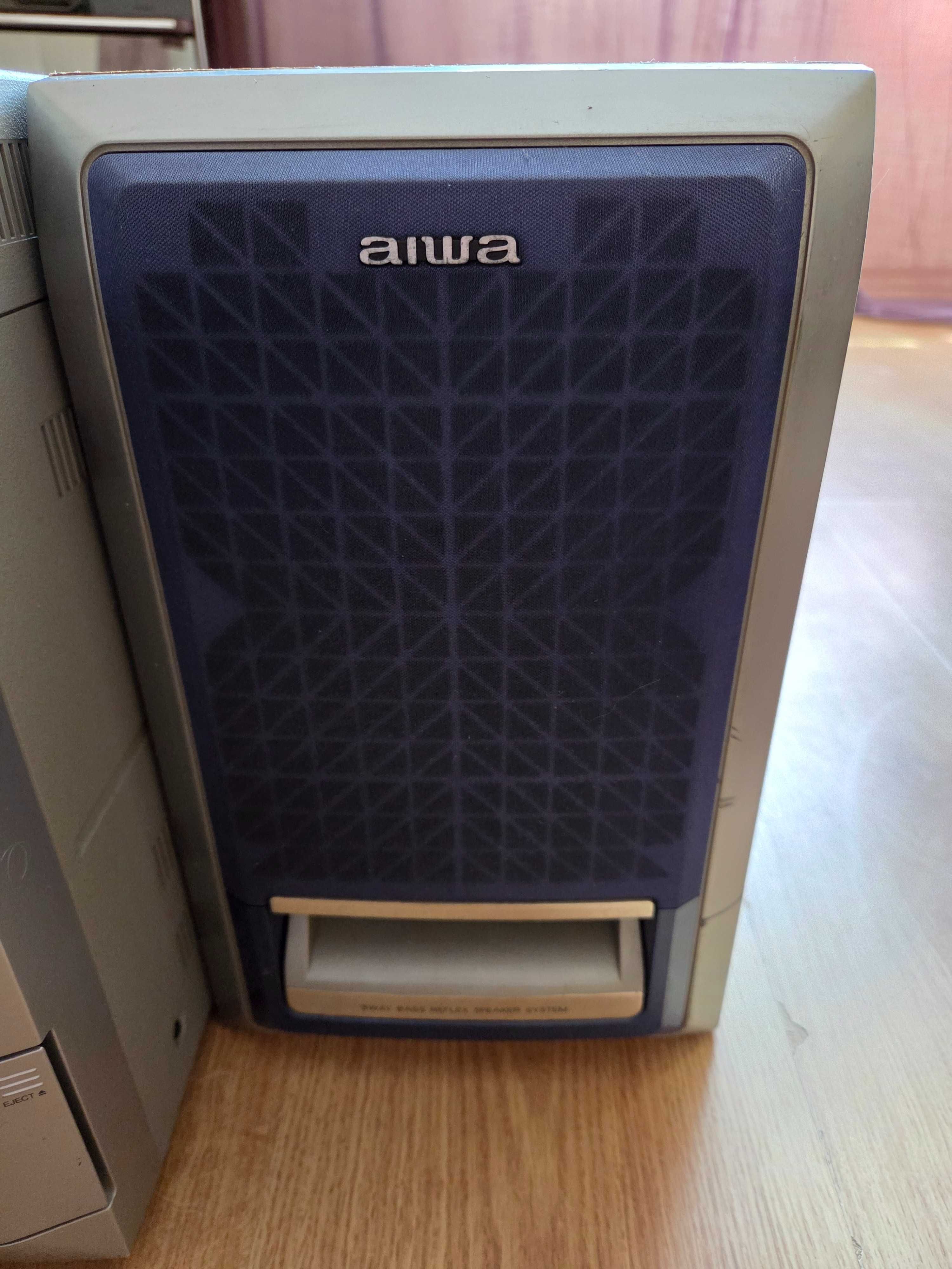 Музичний центр aiwa 80w з блютузом