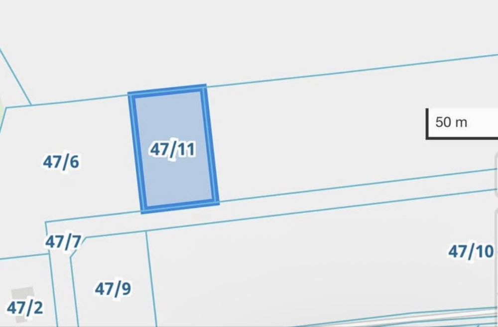 Działka z warunkami budowy