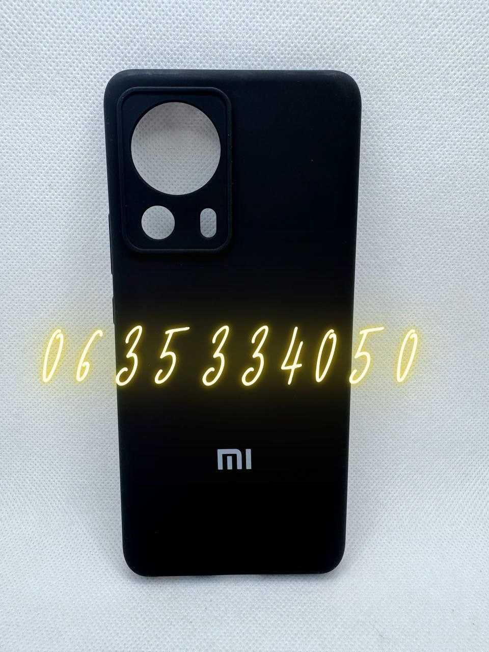 Чехол бампер для Xiaomi Mi 13 Lite микрофибра Ксяоми Ми 13 Лайт