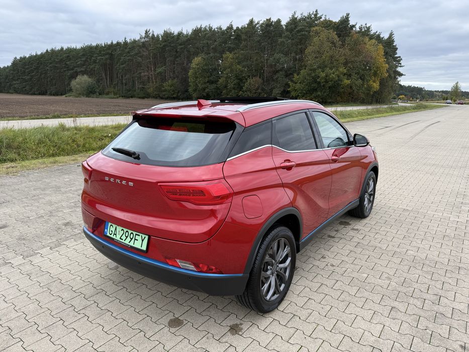 DFSK Seres 3 Pełen elektryk Panorama navi kamery 360 skóra ZAMIANA