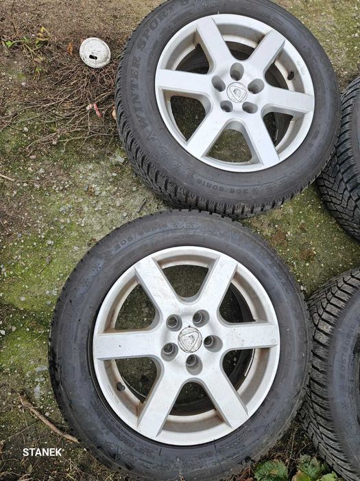Alu laguna 3 5x114,3 z zimą 7mm Dunlop Winter Sport 205/60/16 z 2019r.