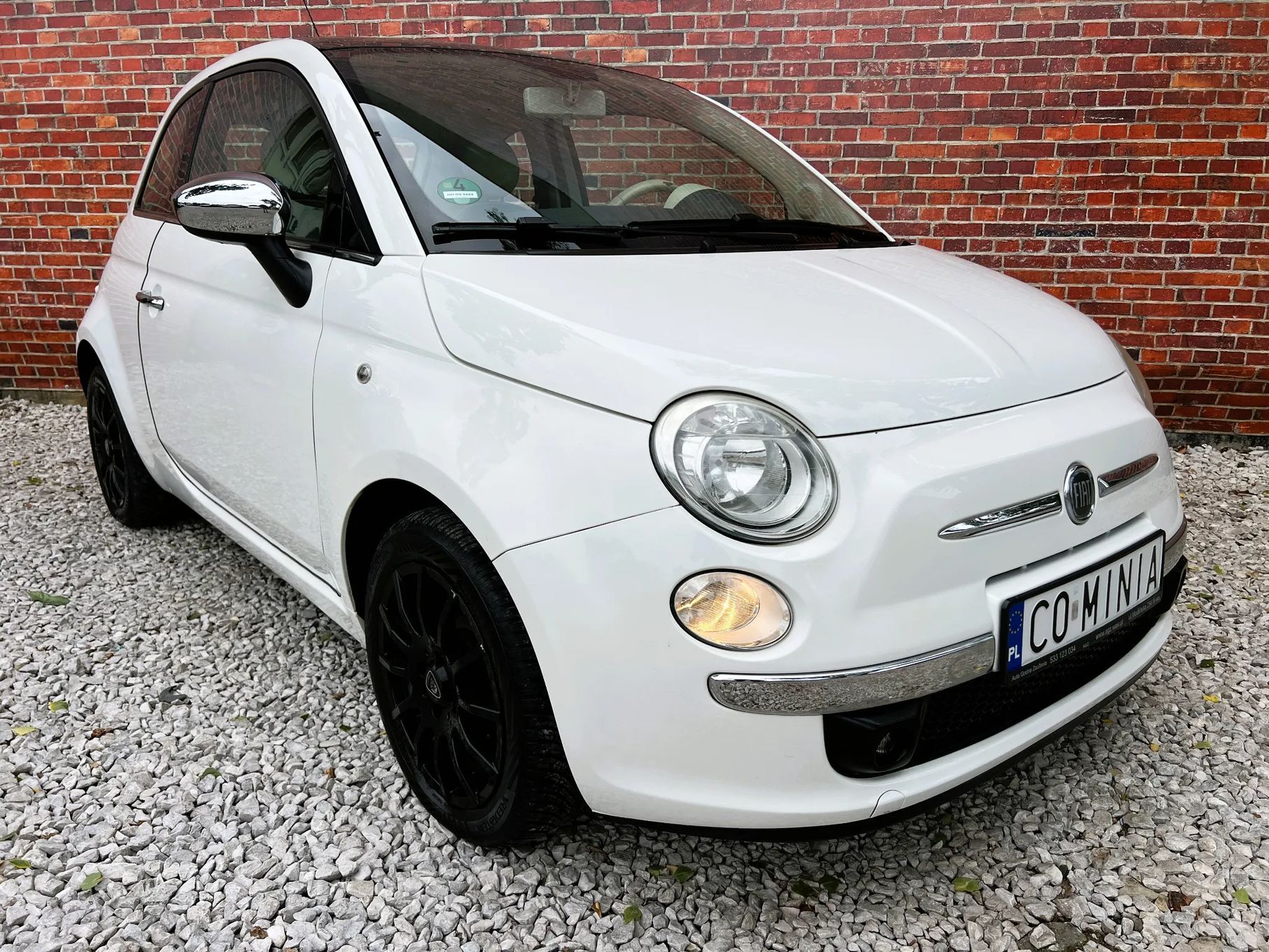 Fiat 500 Lounge panorama bluetooth klima alu Warszawa gwarancja w cenie! #VLLL