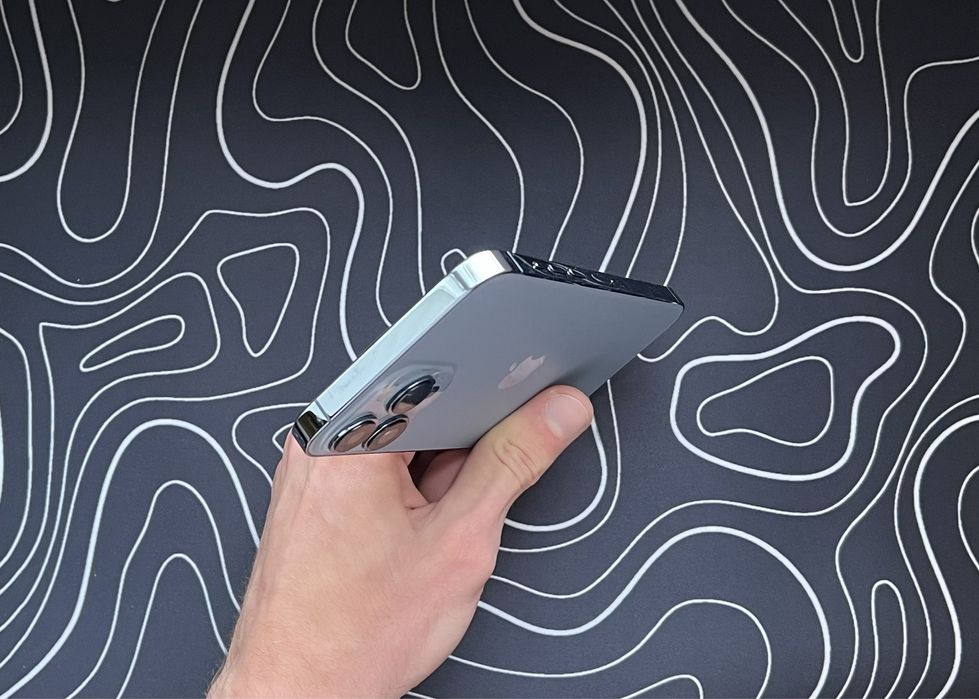 Отличный iPhone 13 PRO MAX 128 гб - 97% АКБ - NEVERLOCK - SIERRA BLUE