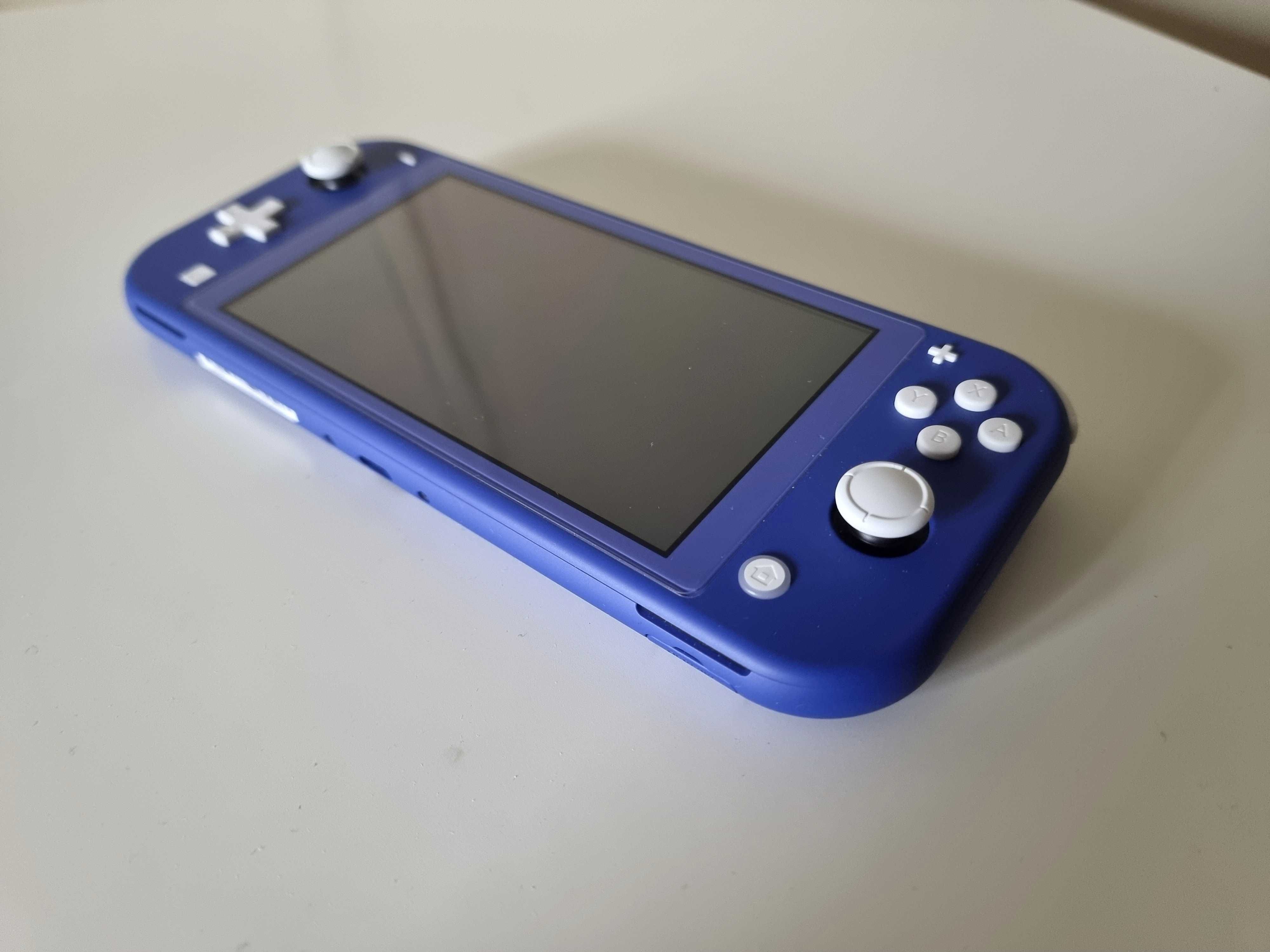 Konsola Nintendo Switch Lite komplet niebieska