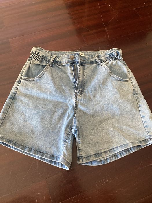 Calções de Ganga Azuis