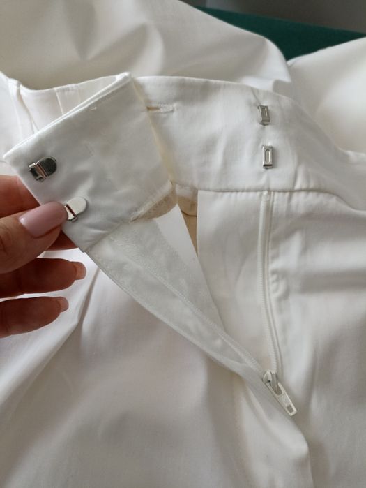 Spodnie kuloty białe damskie s.Oliver roz.L