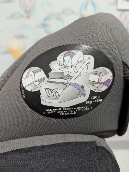 Автокрісло Kiddy phoenixfix pro (9-18 кг)