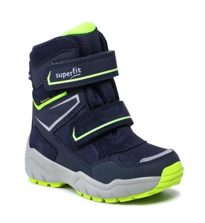 Новые зимние ботинки Superfit Culusuk blau/gelb 27,30,31,34