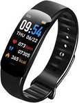 Smart Band C1 Plus pomiar ciśnienia puls sen kroki aplikacja