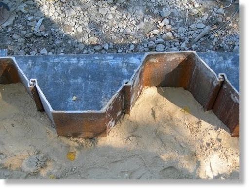 Grodzice stalowe Larseny wypraski  GU 16N inne