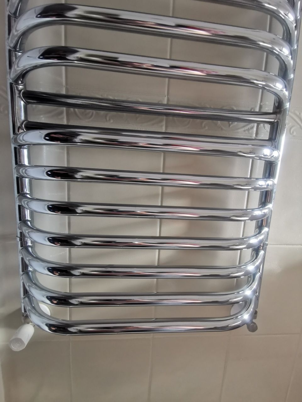 Grzejnik łazienkowy srebrny 50x 120