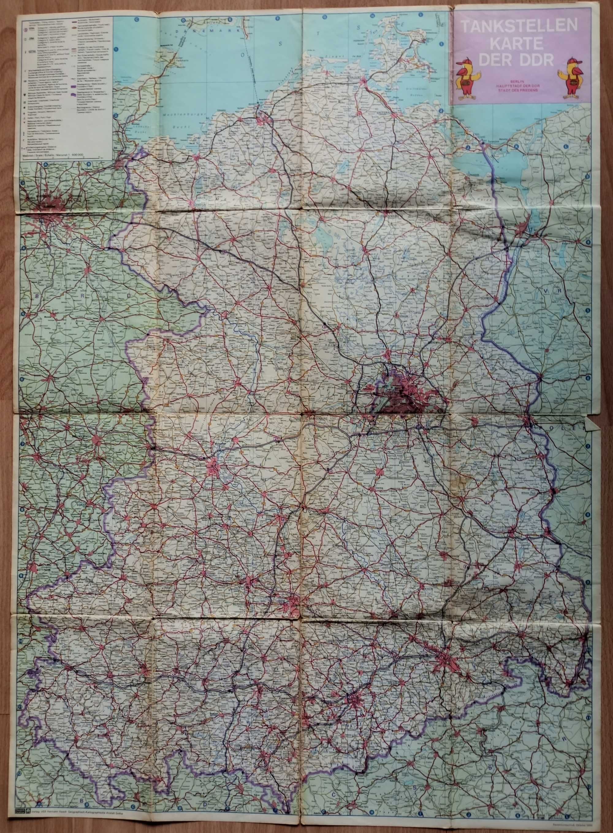 Stare mapy niemieckie i NRD