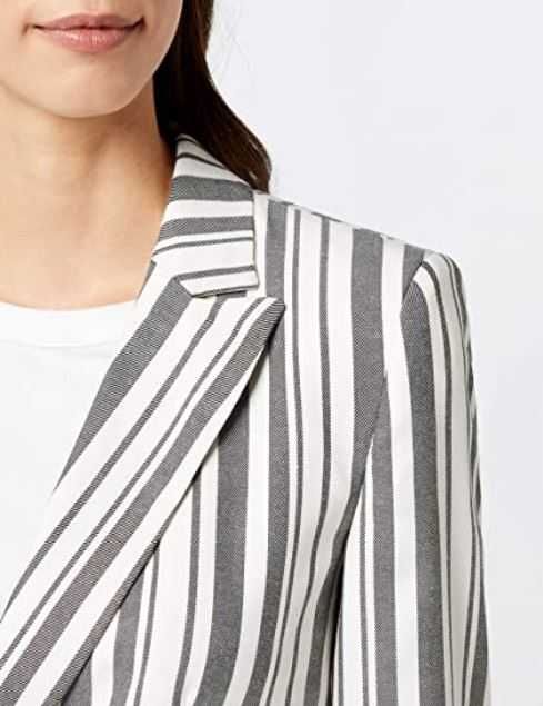 WYPRZEDAŻ !!! Marynarka lniana katana na guziki FIND. defekt, XL