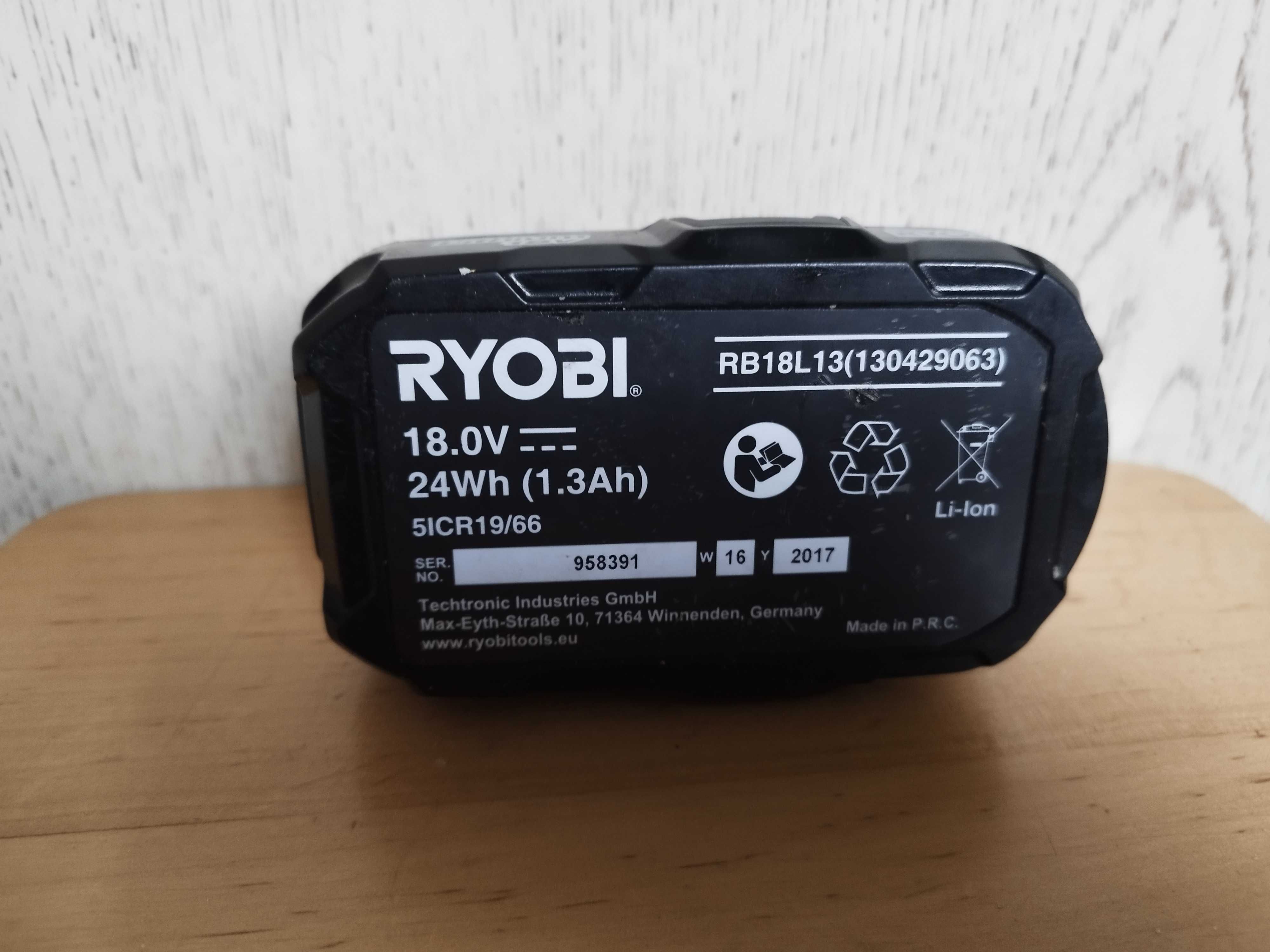 Akumulator Ryobi One + 18V RB18L13