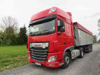 DAF XF 106  460 KM Kabina Super Space CAP automat + Wywrotka Feber 49m3 jak nowa