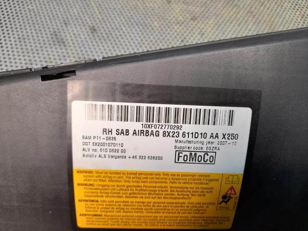 Airbag banco direito JAGUAR XF (X250)