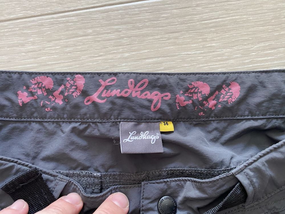 Lundhags damskie rybaczki trekking letnie 36 lekkie termoaktywne BDB
