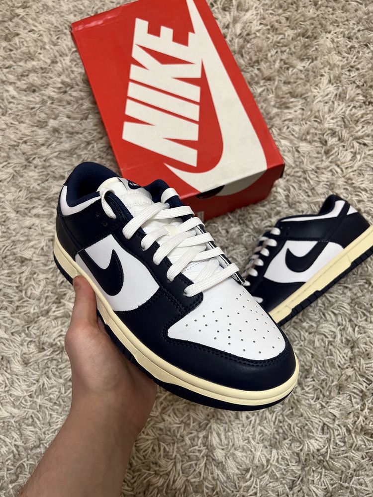 Кросівки Nike Dunk Low Vintage Navy WMNS - DD1503-115