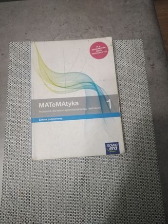 Sprzedam podręcznik do matematyki kl. 1