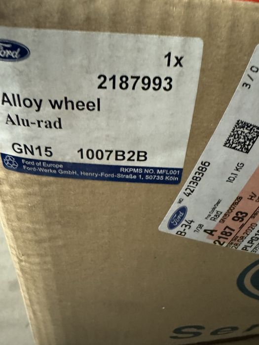 Felga aluminiowa Ford Ecosport R16