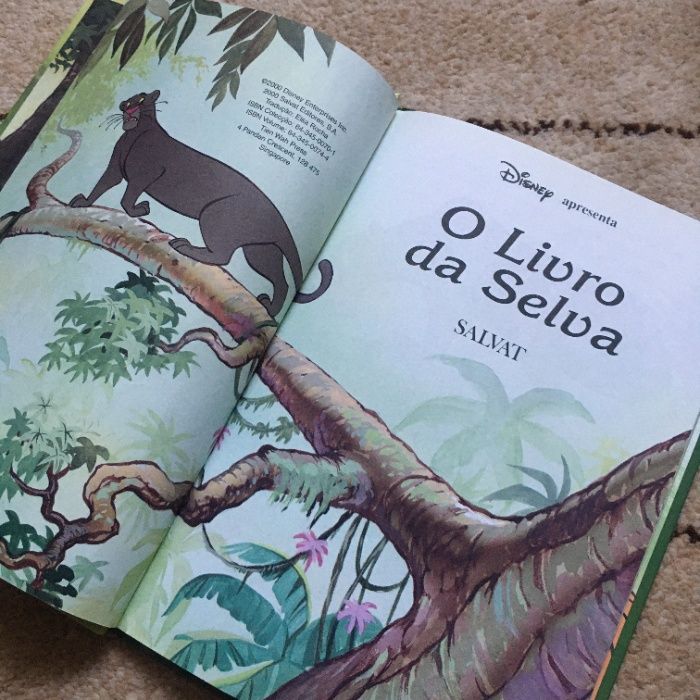 Livro - Disney Apresenta: O Livro Da Selva, 2000