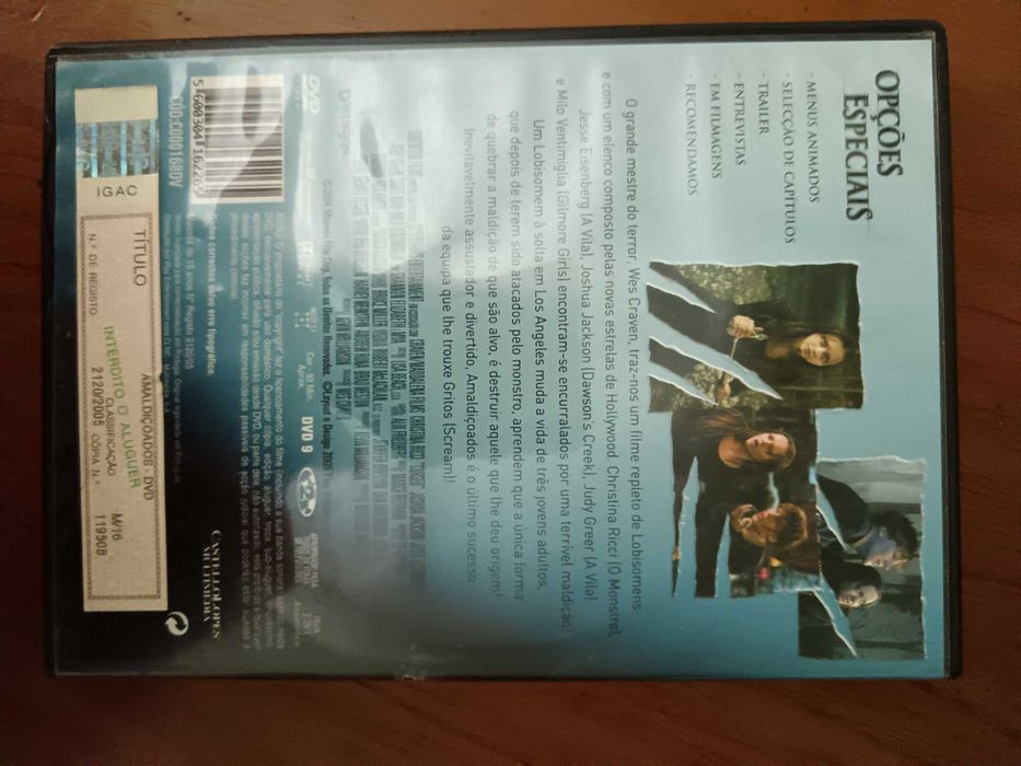 filme dvd original - amaldiçoados
