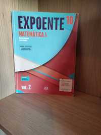 Expoente 10 Matemática A - volume 2
