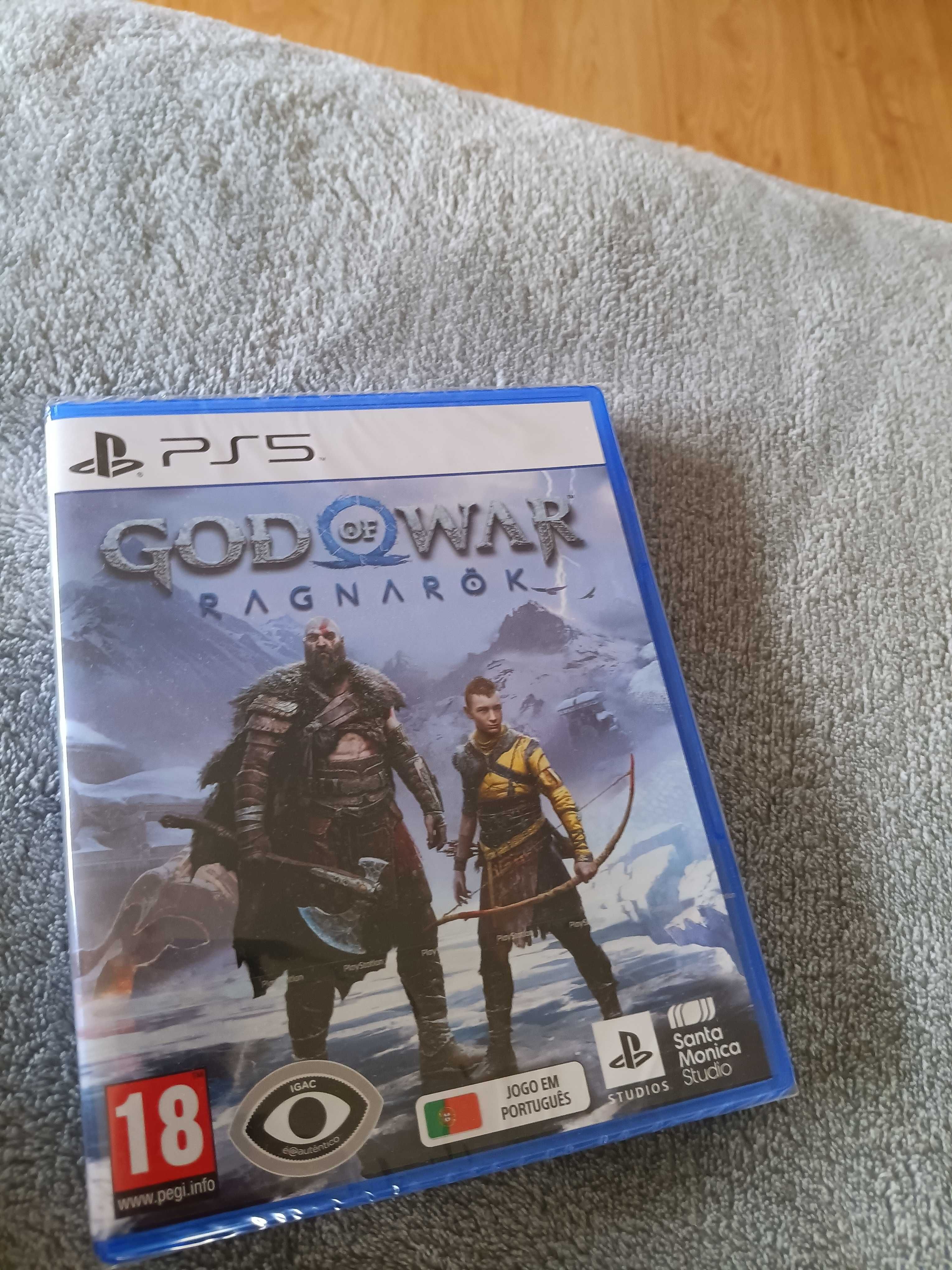 Jogos ps 5 God of War , spider Man novos