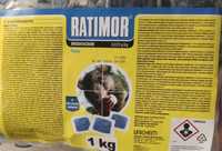 Pasta Ratimor BRODIFAKUM 1KG najmocniejsza trutka na Myszy i Szczur