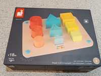 Zabawka edukacyjna JANOD 18m+ kształty kolory i wielkość