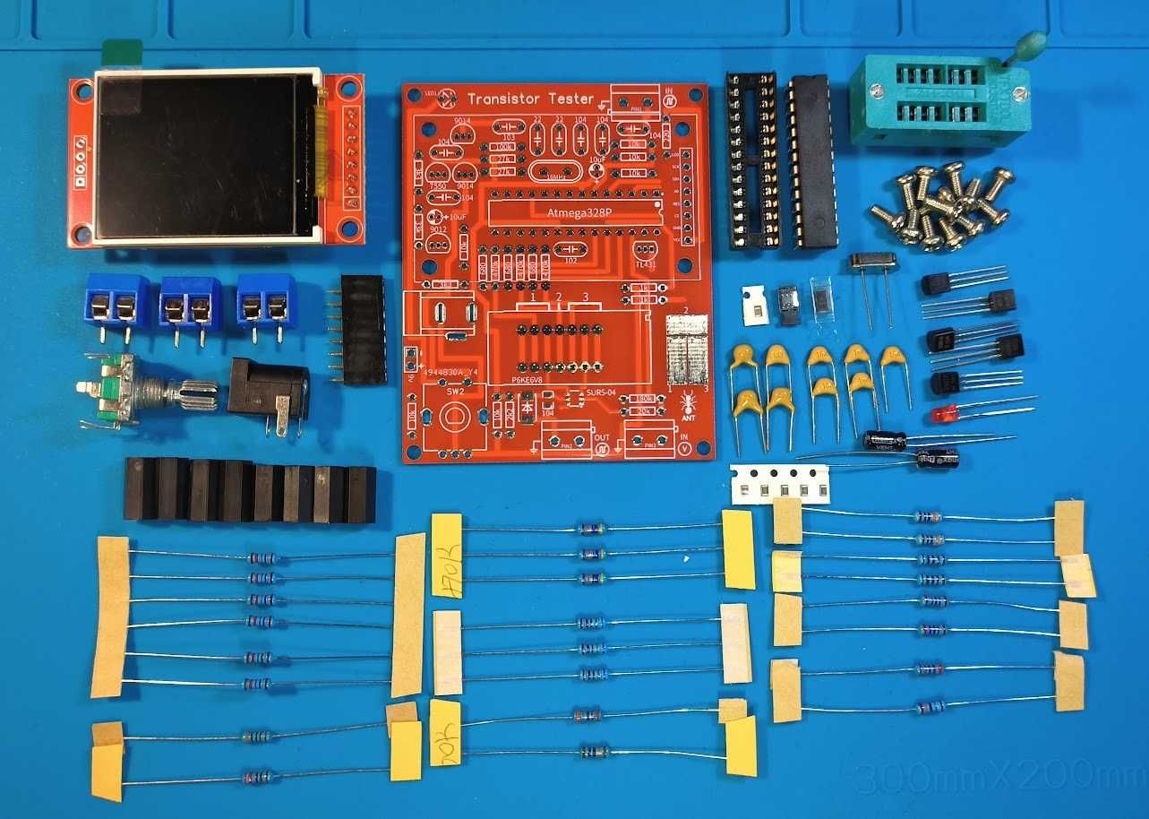 Набір для складання транзистор-тестера GM328 ANT, LCR ESR вимірювач