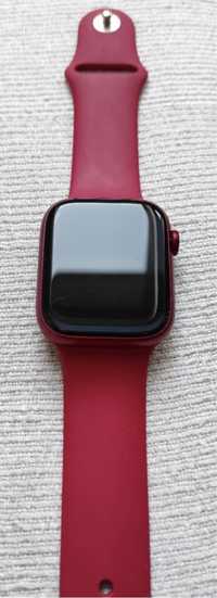 Apple Watch 7 RED 45mm używany sprawny bateria 88%