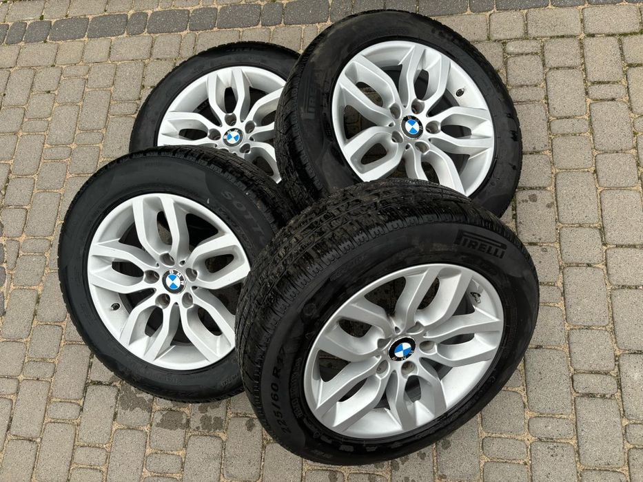 Koła zimowe BMW X3 X4 opony Pirelli 225/60 R17 R zima Ranflat